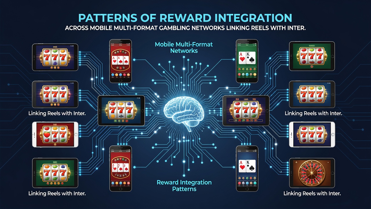 Datenvisualisierung von Belohnungsflüssen zwischen mobilen Slot- und Dealer-Netzwerken