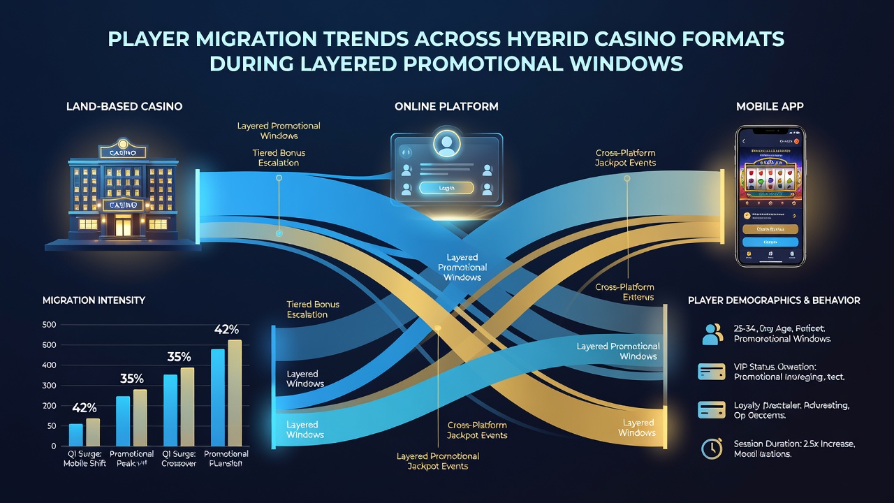 Datenvisualisierung zu Spielerbewegungen zwischen Slots und Live-Dealer während Bonusphasen