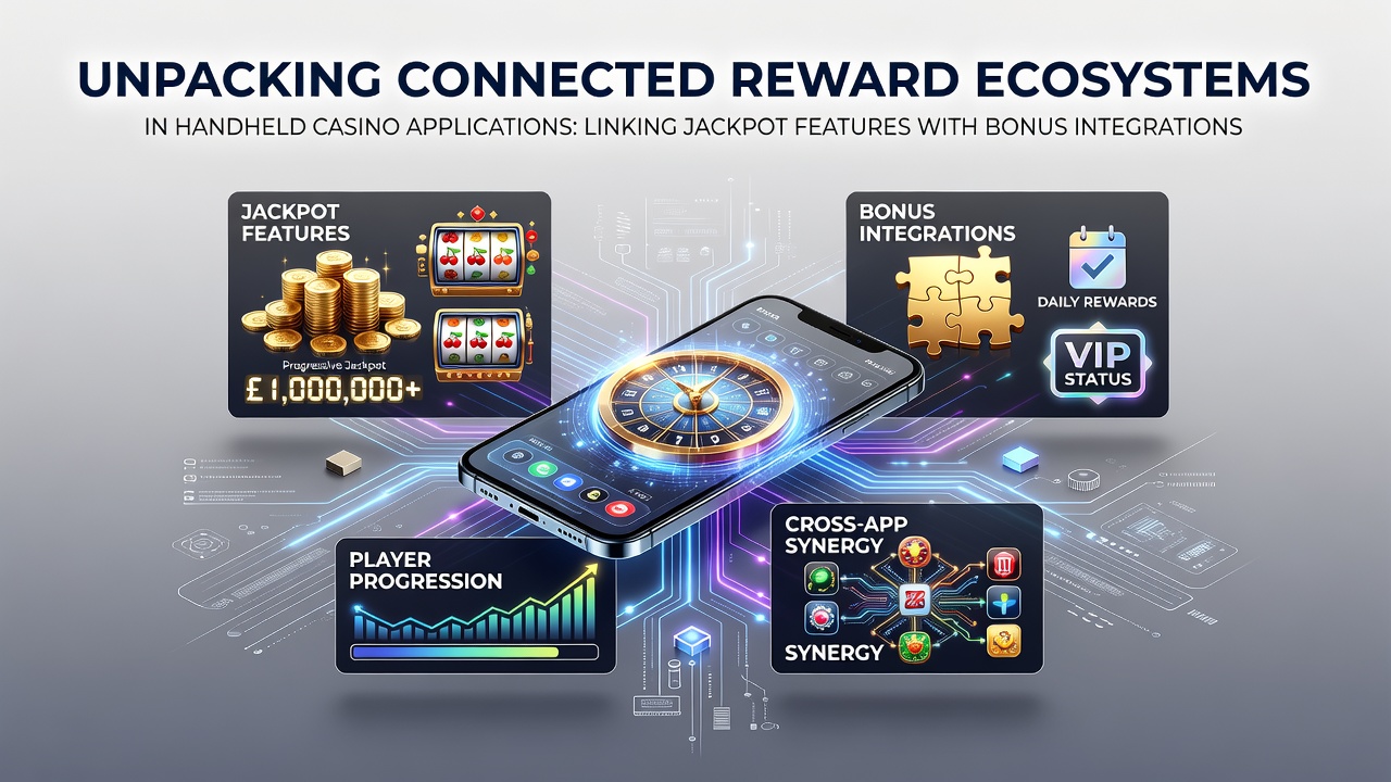Vernetztes Belohnungssystem in einer mobilen Casino-App mit Jackpot- und Bonus-Integration